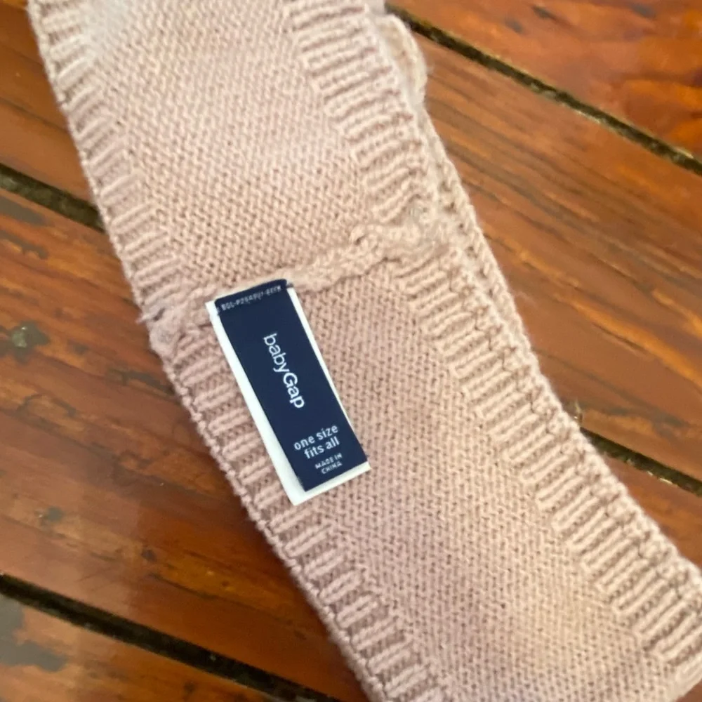 Baby Gap Blush Flower Ear Warmer Headband One Size